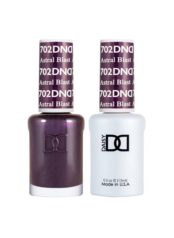 ديزي دي إن دي مجموعة طلاء جل Dnd تحتوي على 1 طلاء جل أحمر وطلاء أظافر أحمر 702 Astral Blast 0.5 أونصة سائلة - Image 1