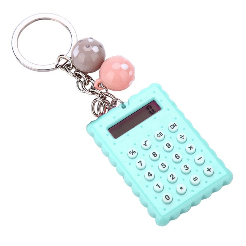 Portable PVC Keychain Calculator With Colorful Design - Image 2