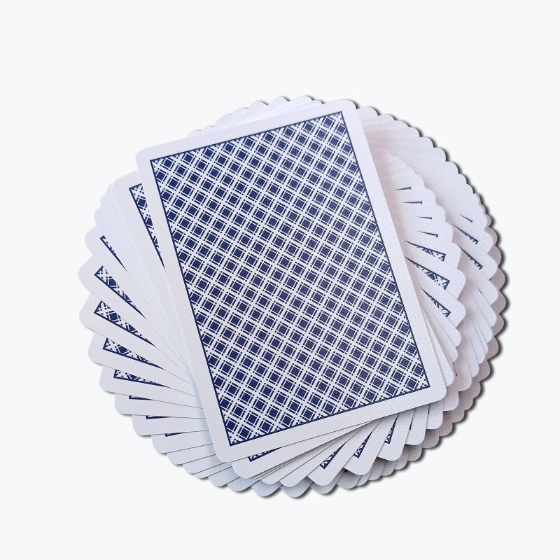 IMAGAME Plastic Playing Cards, Poker Size, Excellent Quality, Jumbo Index, Waterproof & Washable, Perfect for Texas Holdâ€™em Poker, 6 Blue Deck & 6 Red Deck - Image 4