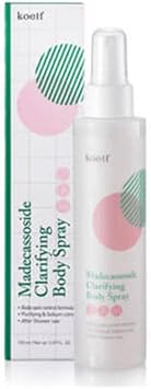Petitfee Koelf Madecassoside Clarifying Body Spray Back Acne Chest Acne Spot Control Treatment 150ml - Image 1