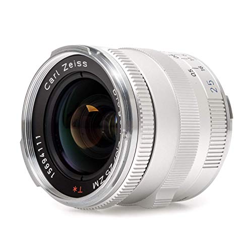 Zeiss عدسة كاميرا زايس إيكون بيغون T* ZM 2.8/25 واسعة الزاوية لكاميرات لايكا M-Mount، فضي - Image 3