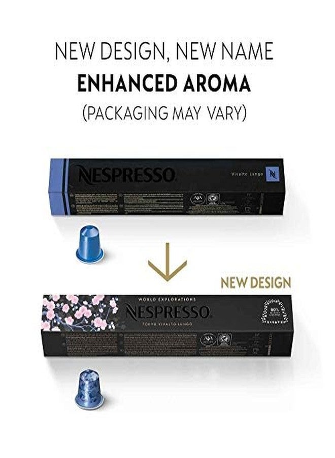 Nespresso Capsules Original Line, Mild Roast Blend Variety Pack, Mild Roast Coffee, 50 Count Coffee Pods - Image 3