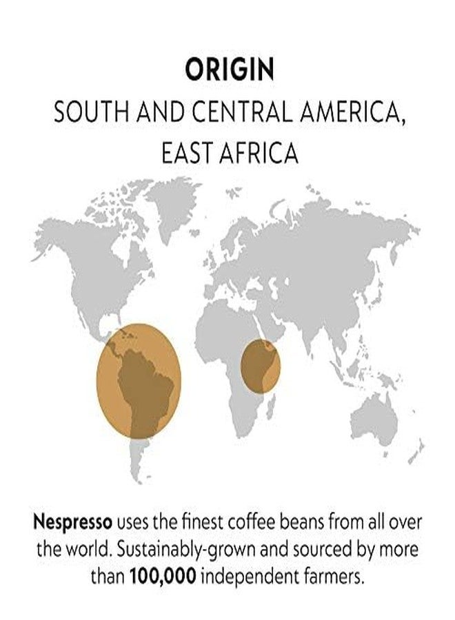 Nespresso Capsules Original Line, Mild Roast Blend Variety Pack, Mild Roast Coffee, 50 Count Coffee Pods - Image 5