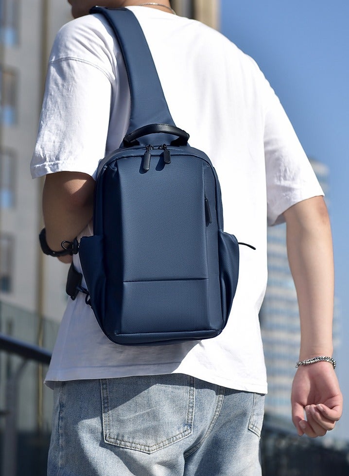 عام حقائب الصدر الرجالية ، حقائب الكتف العصرية ، حقائب كروس بودي للسفر غير الرسمية ، حقائب الصدر الفاخرة العصرية وخفيفة الوزن ومقاومة للماء - Image 2