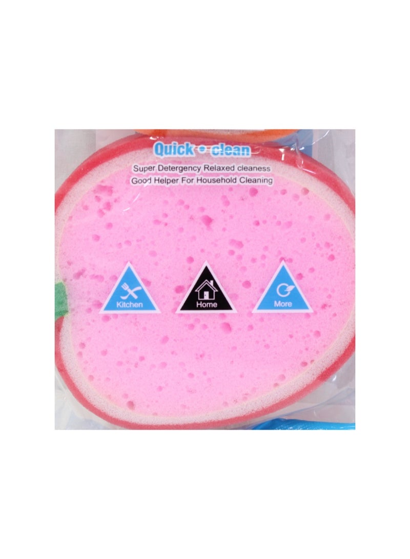 ليفة استحمام على شكل فاكهة - عبوة من قطعتين - Image 3