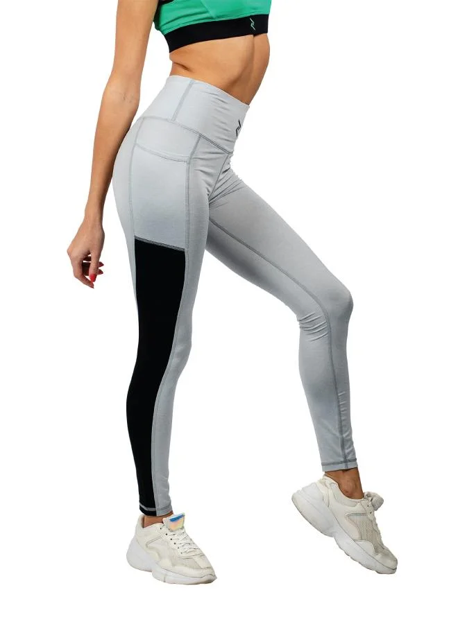ZAECY Women's Mid-Rise Power Leggings