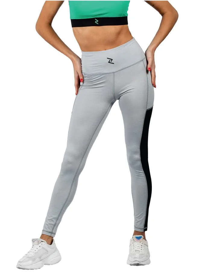 ZAECY Women's Mid-Rise Power Leggings