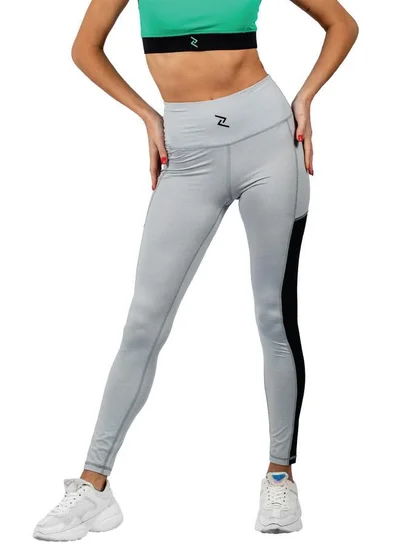 ZAECY Women's Mid-Rise Power Leggings