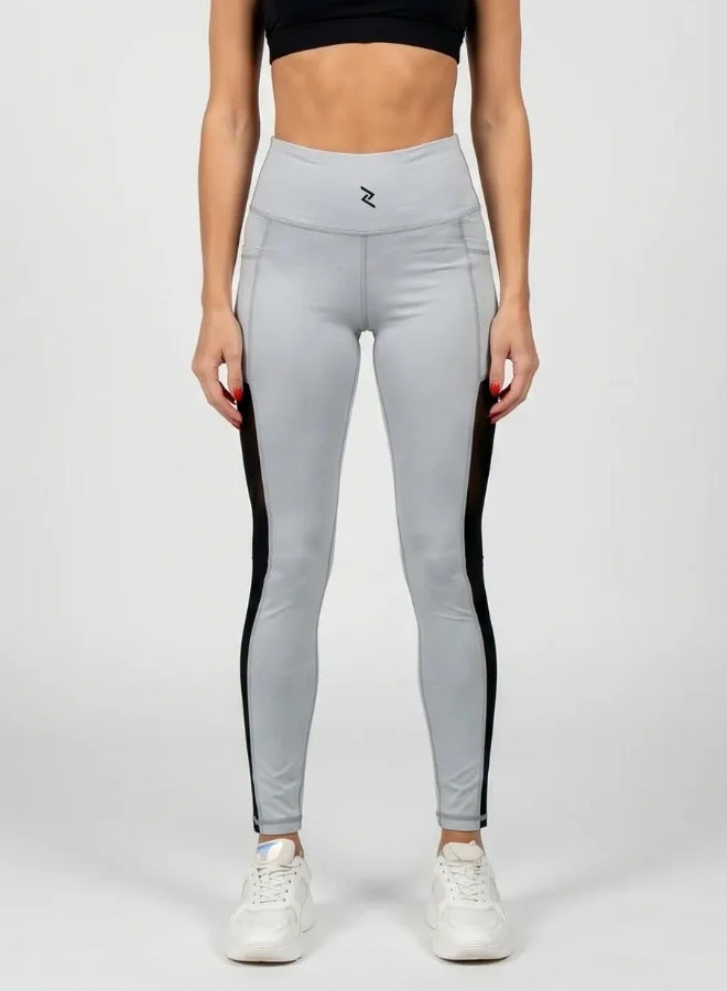 ZAECY Women's Mid-Rise Power Leggings