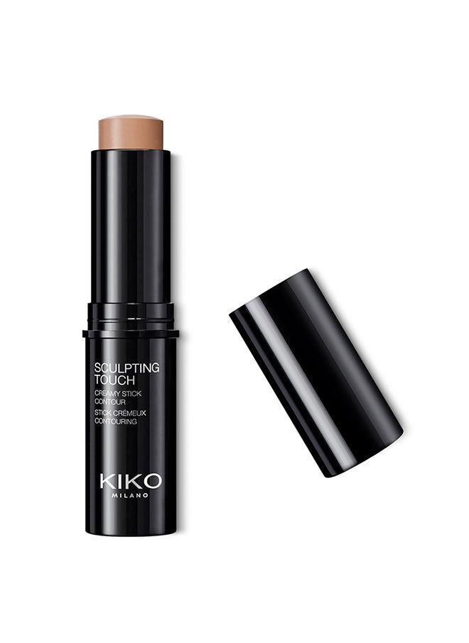 KIKO MILANO - Sculpting Touch Creamy Stick Contour - 201 Chocolate - Image 1