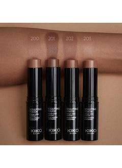 KIKO MILANO Sculpting Touch Creamy Stick Contour - 201 Chocolate  - Image 4