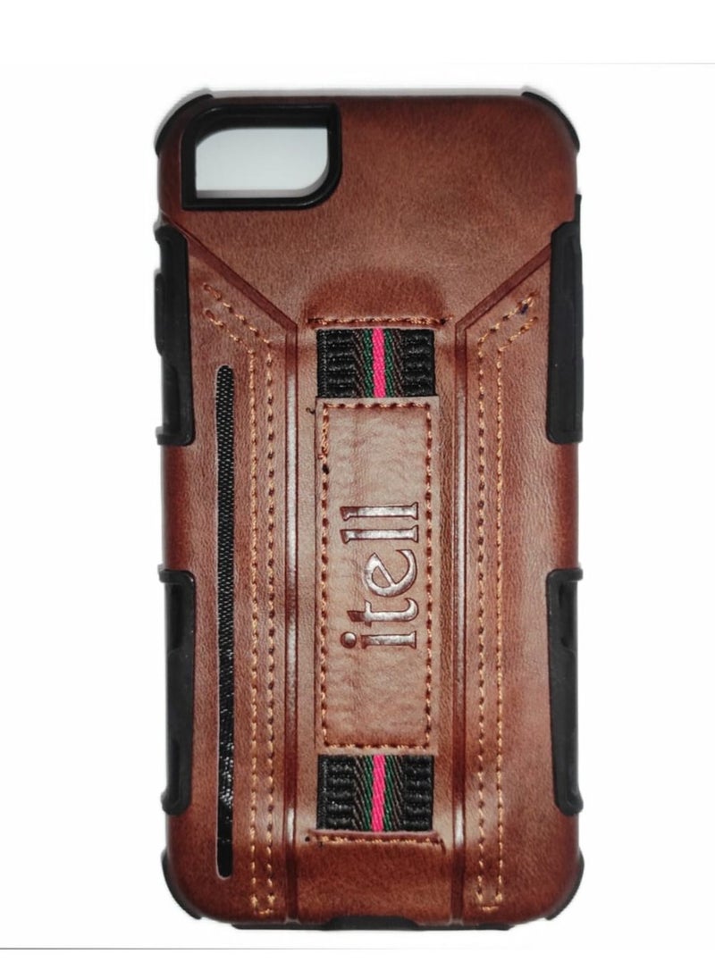 itell case for iphone 7,8 Artificial Leather case with grip  - Image 1