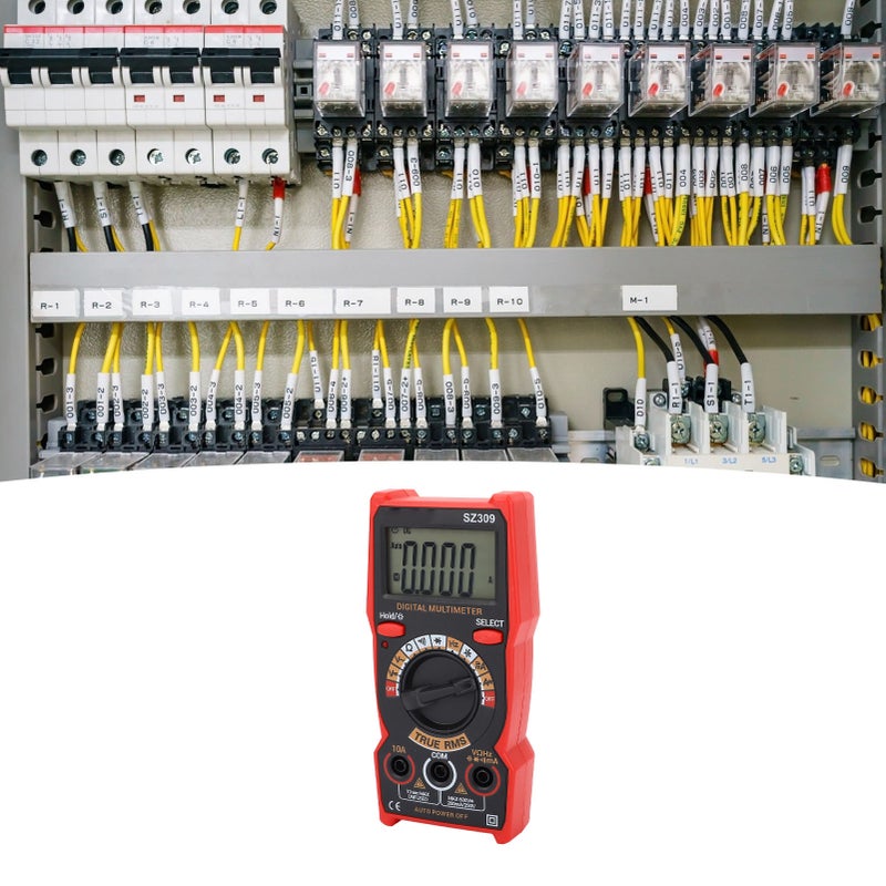 Digital Multimeter Automotive Battery Voltage Tester Kit DC AC Voltmeter Ohm Volt Amp Meter Smart Electric Tool SZ309 - Image 3