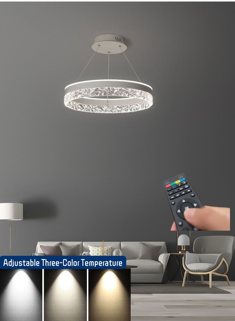 Trending Lights Modern and simple Chandelier decoration lights led lights Adjustable Three-Color Temperature With infrared remote control Suitable for  living room, bedroom, - Image 2