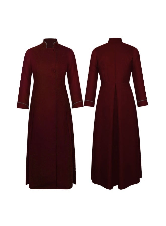 NIBEMINENT Halloween Priest and Godfather cosplay Costume, Medieval 4-color priest role-playing cosplay costume - Image 1