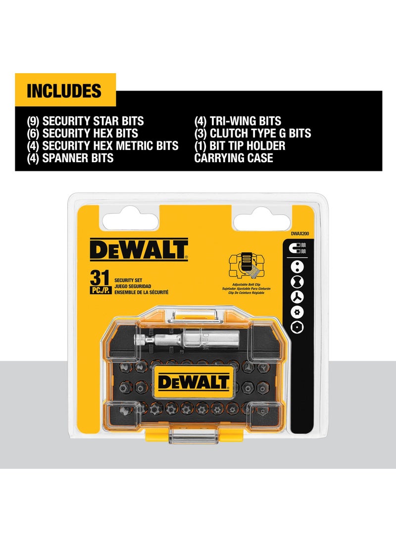DEWALT DEWALT DWAX200 Security Screwdriving Set, 31-Piece  - Image 2