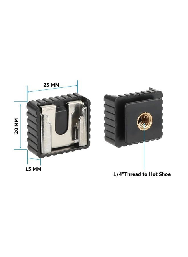 CAMVATE 30PCS Camera Screw Mount Set 1/4 to 1/4,1/4 to 3/8,1/4 to 5/8,1/4 & 3/8 Camera Mount Adapter for Tripod/Monopod/Microphone/Flash Light/Quick Release Plate Converter Screws Adapter - Image 4