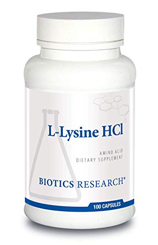 Biotics Research L Lysine HCI Amino Acid L lysine Supplement Promotes Energy Boosts Immunity Stimulates Calcium Absorption 100 Capsules - Image 2