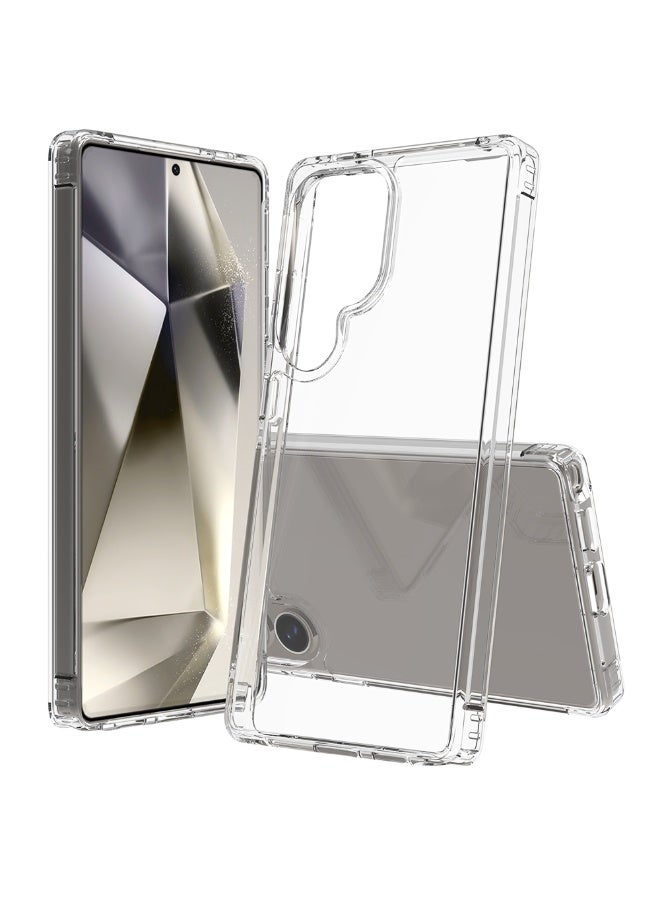 جراب واقٍ شفاف للغاية من مادة TPU مقاوم للصدمات لهاتف Samsung Galaxy S24، غطاء هاتف رفيع للغاية شفاف مع زوايا معززة - Image 1