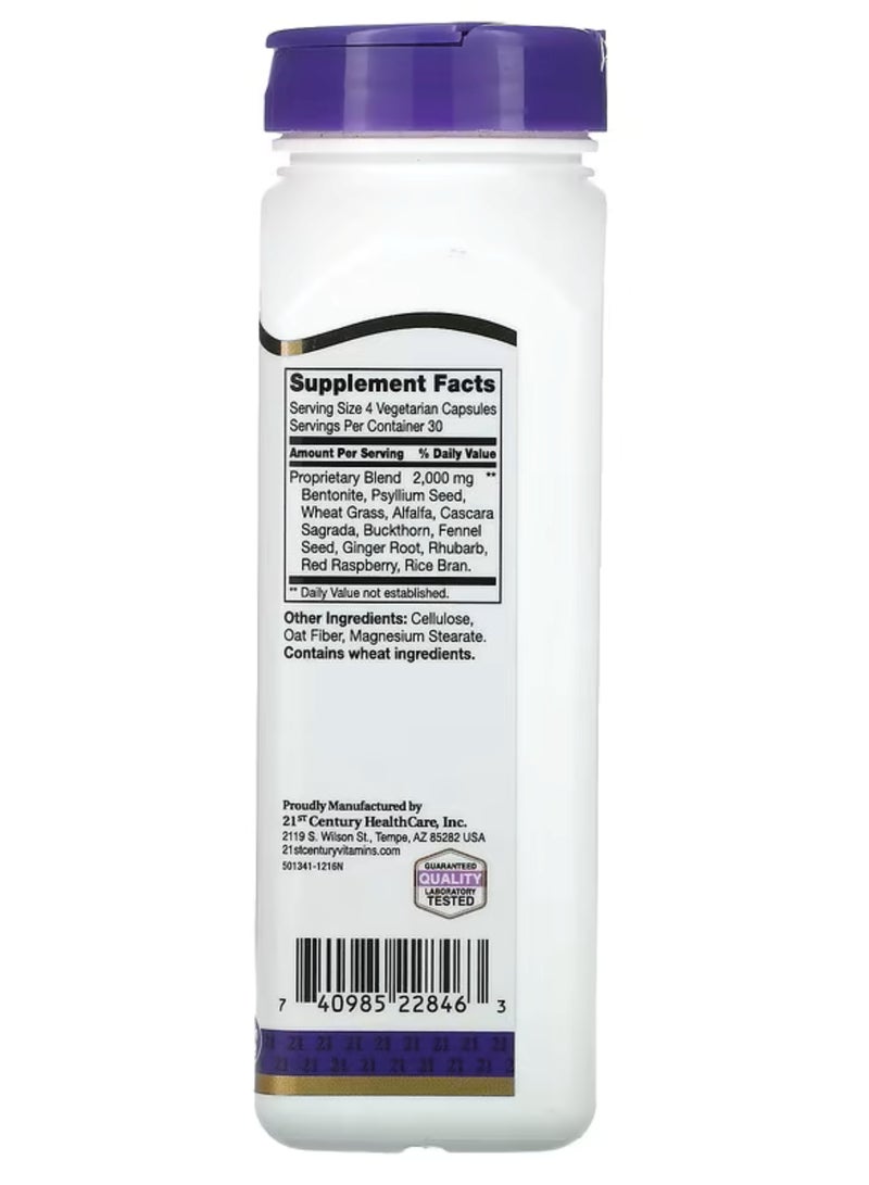 مطهر القولون، 120 كبسولة نباتية - Image 2