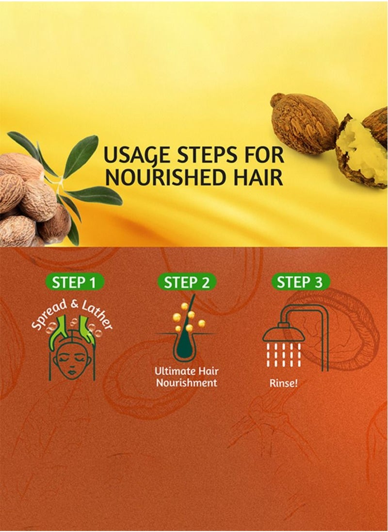 Vatika Naturals - Vatika Naturals Oil Shampoo Shea Butter - Hydrate and Nourish - 425ml (Twin Pack) - Image 1