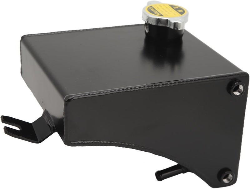 Aluminum Coolant Overflow Expansion Tank Kit Fit for S13 S14 S15 All 1989 – 1994 – Leakage Prevention, Rust, Easy Installation, Engine Bay Refresh (Black) - Image 5