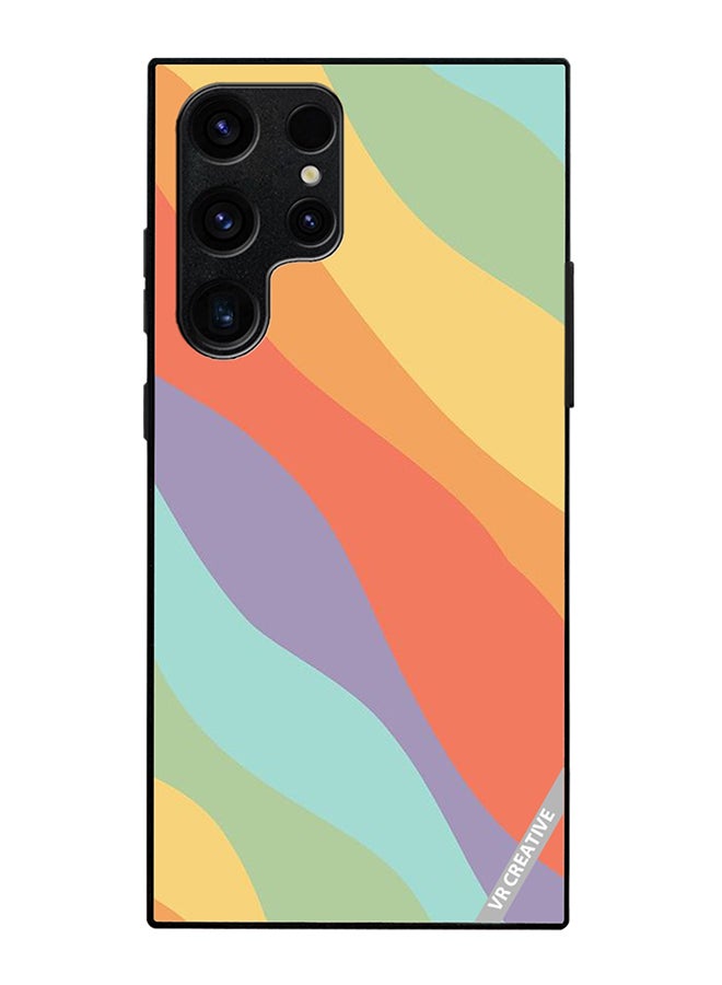 VR CREATIVE Protective Case Cover For Samsung Galaxy S25 Ultra Layer Design Multicolour