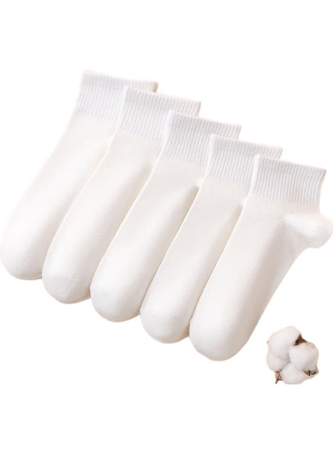 THREEGUN 【Far Journey Series】Men'S Socks 100% Cotton Summer Anti-Odor Short Socks 7A Antibacterial - Image 2