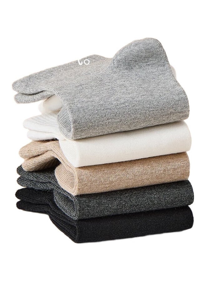 THREEGUN 【Far Journey Series】Men'S Socks 100% Cotton Summer Anti-Odor Short Socks 7A Antibacterial - Image 3