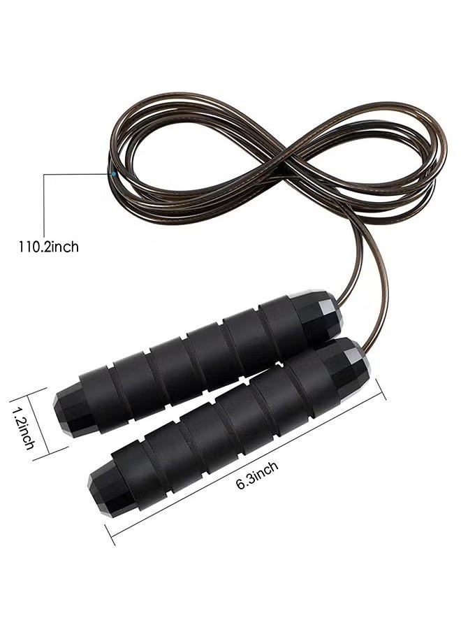 LIMOS Jump Rope, Tangle-Free Rapid Speed Jumping Rope Cable with Ball Bearings for Women, Men, and Kids, Adjustable Jumping Rope for Workout,Exercise JumpRope for Weight-loss  - Image 3