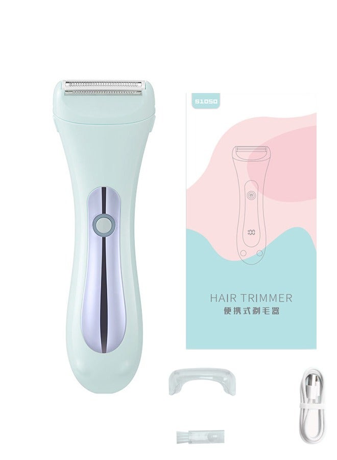 OASIS DESERT Ladies Private Hair Removal Electric Trimmer, Dry And Wet Use Painless Hair Removal, Create The Whole Body Cream Muscle, - Image 1