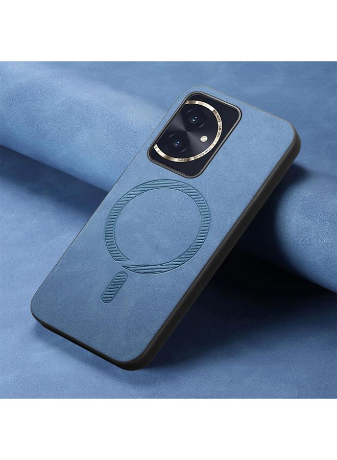 اس-توب جراب هاتف Honor 100 Retro Magsafe بغطاء خلفي مغناطيسي من البولي يوريثان - Image 4