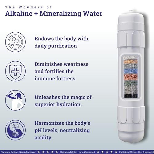 Bioplus Bio+ Zinc & Copper 9-in-1 H2AAA Water Filter | Hydrogen-Rich Antioxidant Mineralising Alkaline (11 inch) - Image 5