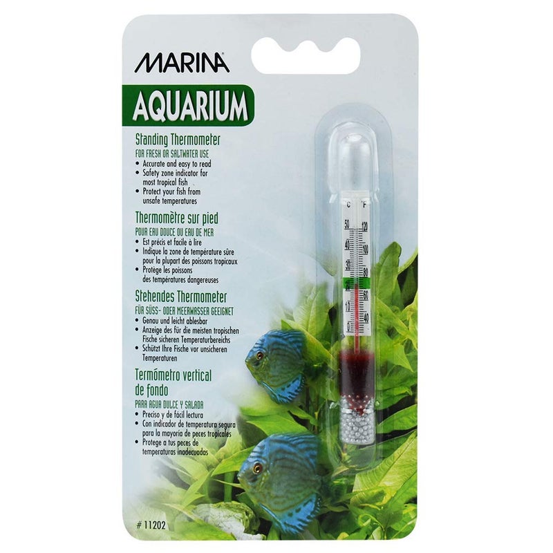 Marina Large Standing Thermometer - Provides Temperature in Fahrenheit and Celsius - Image 2