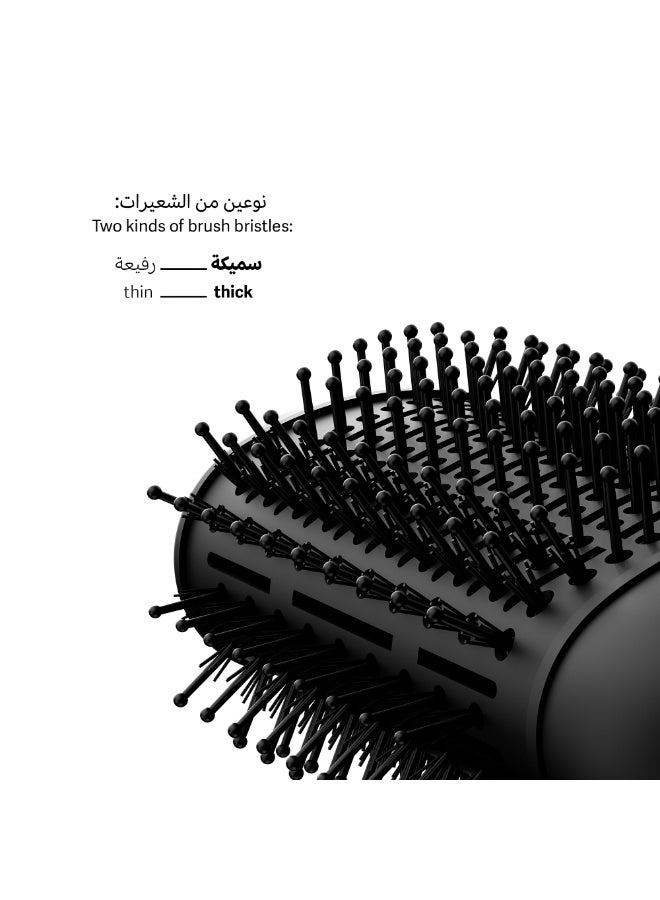 la belle Solo Unique Brush Hairstyle Black - Image 2