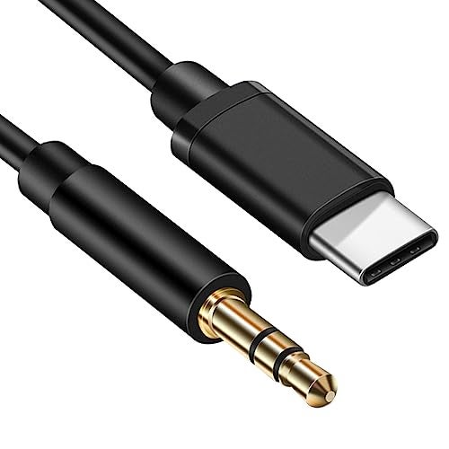 Mepsies USB C to Aux Cable 3.5ft, Aux to USB C, Type C to 3.5mm Audio Adapter Cable, Type C to Headphone Jack Cord Car Stereo Jack Cable Compatible with iPhone 17/16/15 Samsung Galaxy S25 S24 S23, and More - Image 1