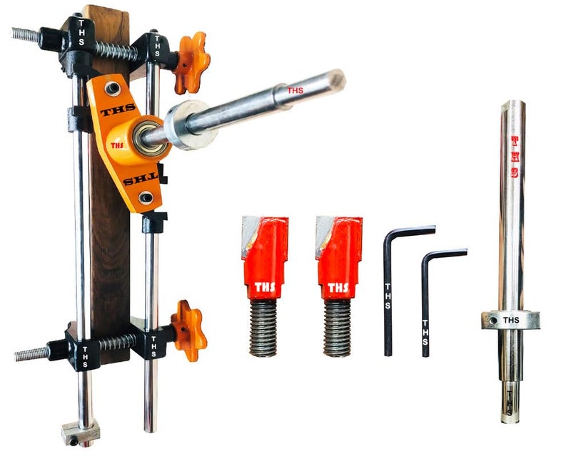 THS Mortise Lock Installation Kit with 17mm & 19mm Bit - Image 2