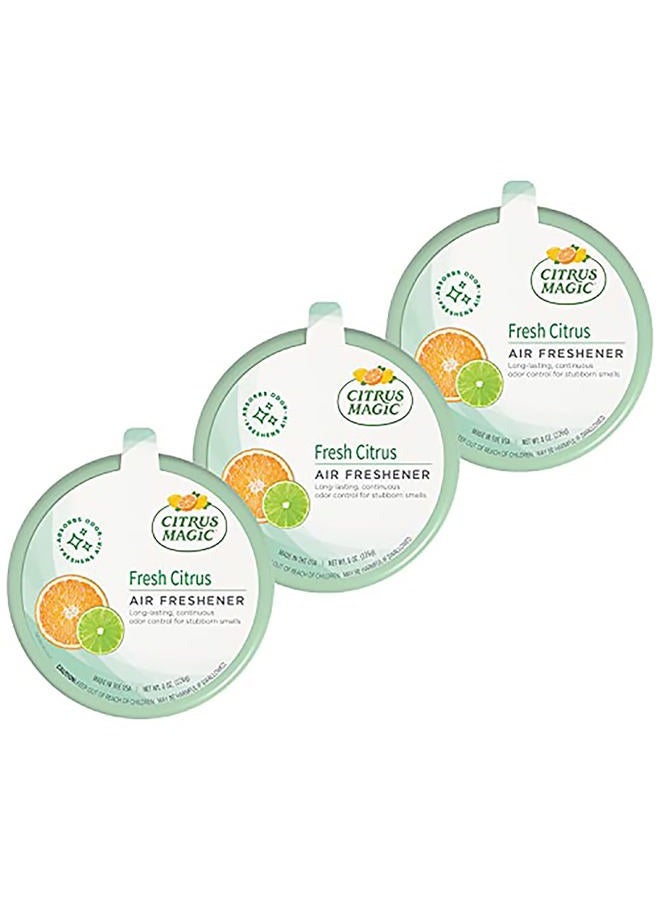 Citrus Magic Solid Air Freshener Fresh Citrus, Pack of 3, 8-Ounces Each,616472149 - Image 1