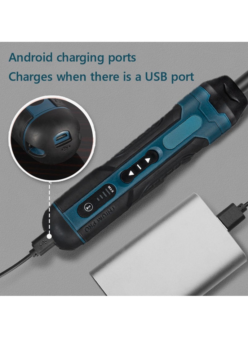 Rechargeable Cordless Electric Screwdriver Mini Drill Power Tool Set with 1300mAh Lithium Battery for Home Maintenance and Repair 36V - Image 3