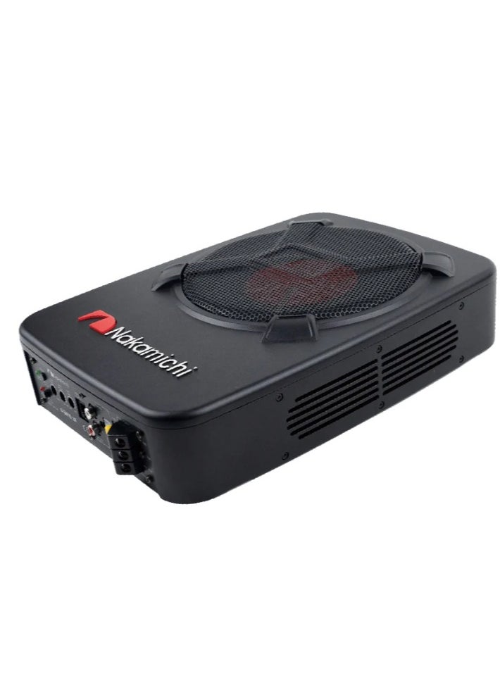 NAKAMICHI - Nakamichi NBF-8.1A 1500 watt max under seat car audio powered Subwoofer - Image 1