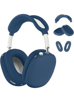 Silicone Case Cover For Airpods Max Headphones Anti Scratch Ear Pad Case Cover Ear Cups Cover Headband Cover For Airpods Max Accessories Soft Silicone Skin Protector For Airpods Max