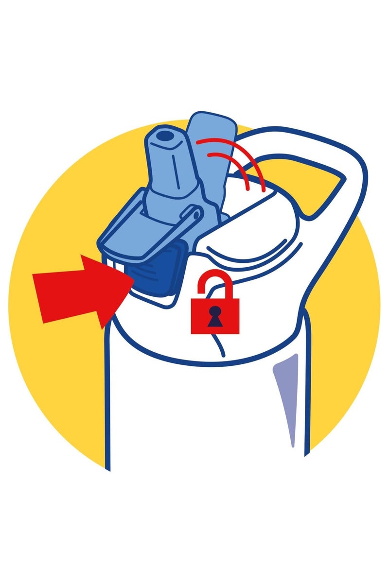 مابد زجاجة مياه مابد سوبرمان من الفولاذ المقاوم للصدأ 430 مل - Image 3