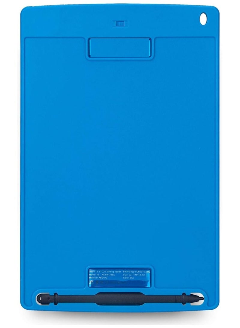 SOSEKO Writing Tablet 8.5 Inch, Doodle Pad Portable Erasable Reusable Writing and Drawing Pad Blue Color - Image 2