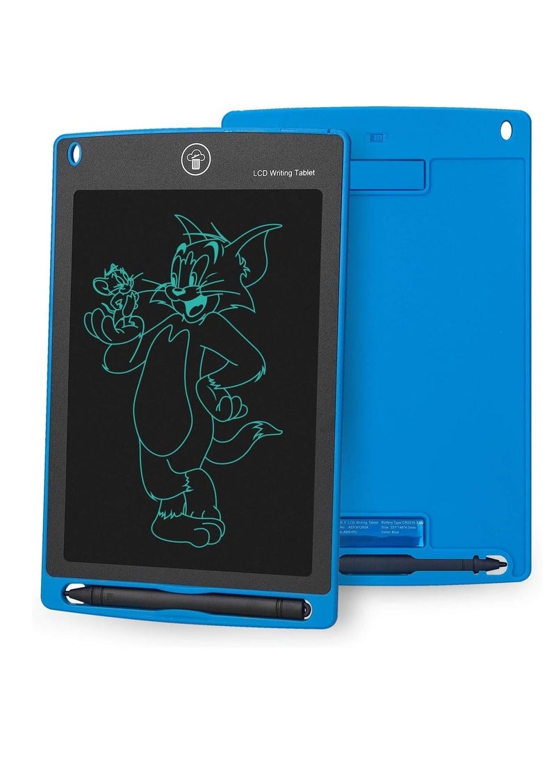 SOSEKO Writing Tablet 8.5 Inch, Doodle Pad Portable Erasable Reusable Writing and Drawing Pad Blue Color - Image 1