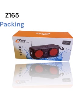 Zero A solar-powered rechargeable radio that supports a flash drive and a memory card and runs on solar energy with a black Z165 flashlight - Black  - Image 5