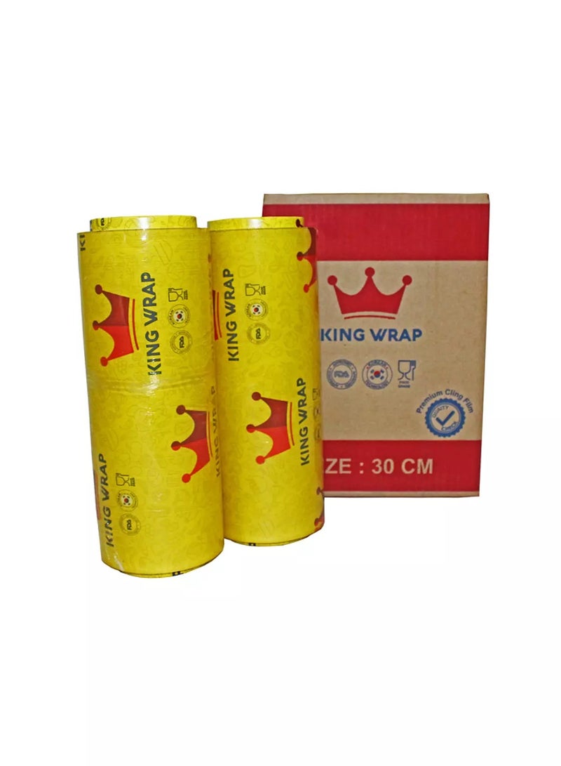كينج راب كرتونة استرتش من كينج راب مقاس 30سم * 2 لفة - Image 1