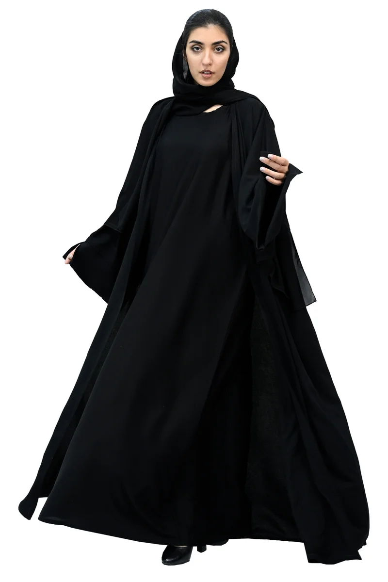 NUKHBAA The Raven Abaya-715