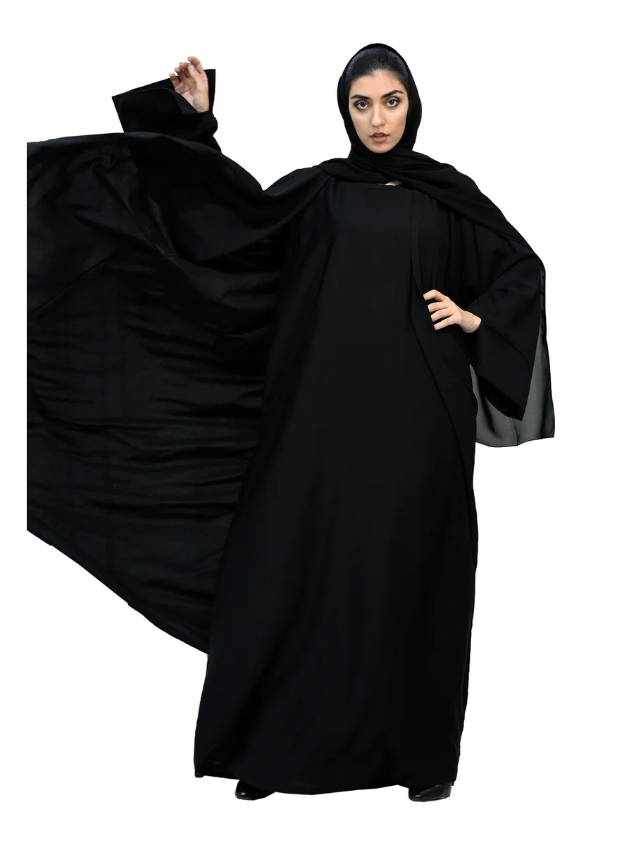 NUKHBAA The Raven Abaya-715
