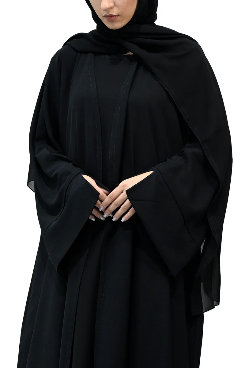 NUKHBAA The Raven Abaya-715