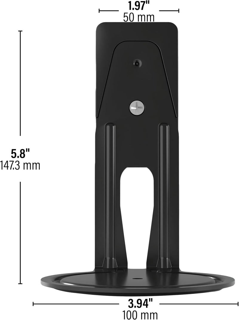 Sanus Fixed Speaker Wall Mount for Sonos Era 100™ (Black Pair) - Image 5